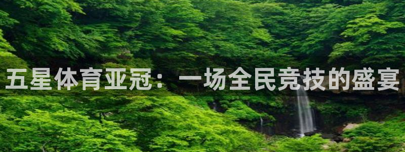 极速nba体育直播免费观看：五星体育亚冠：一场全民竞技的盛宴